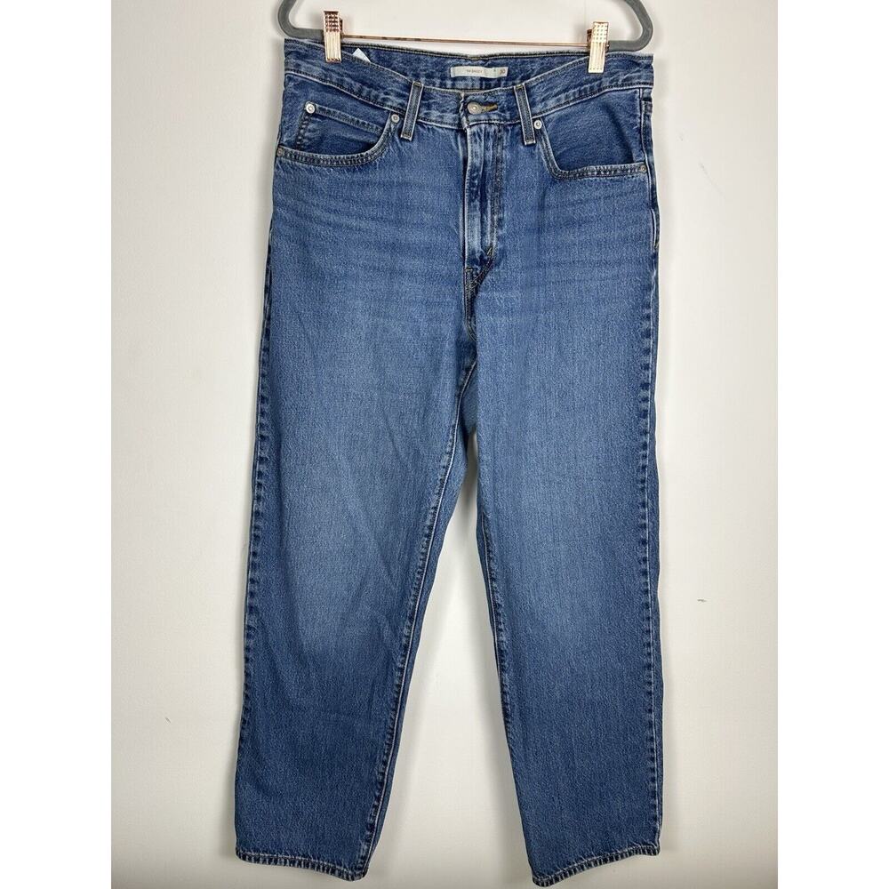 Levis Jeans Womens 30 Medium Wash Cotton Mid Rise‎ '94 Baggy SKATER GRUNGE WIDE